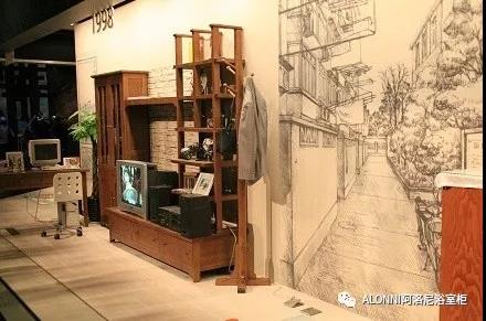 中国国家馆展出的90年代中国家庭布局.jpg